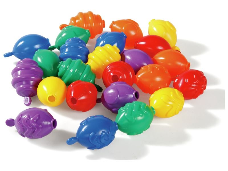 Perles sensorielles colorées - Matériel Pédagogique - Scolaire éducatif