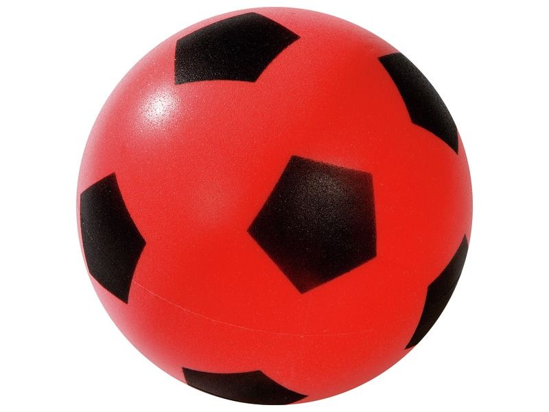 Ballon en mousse 12 cm pour écoles et jeux sportifs