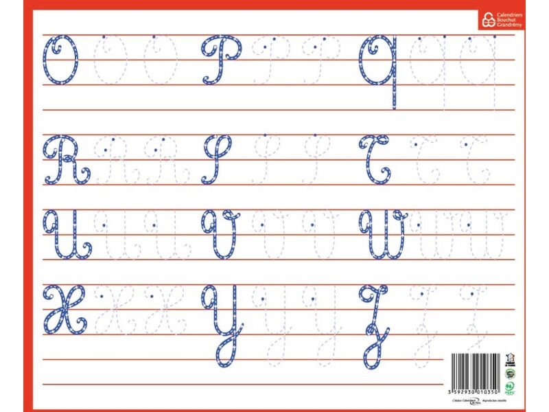 Lot De Lettres Vintage En Bois Pour Scrapbooking – 42 Pièces Majuscules Cursives Avec Boîte – Décoration DIY