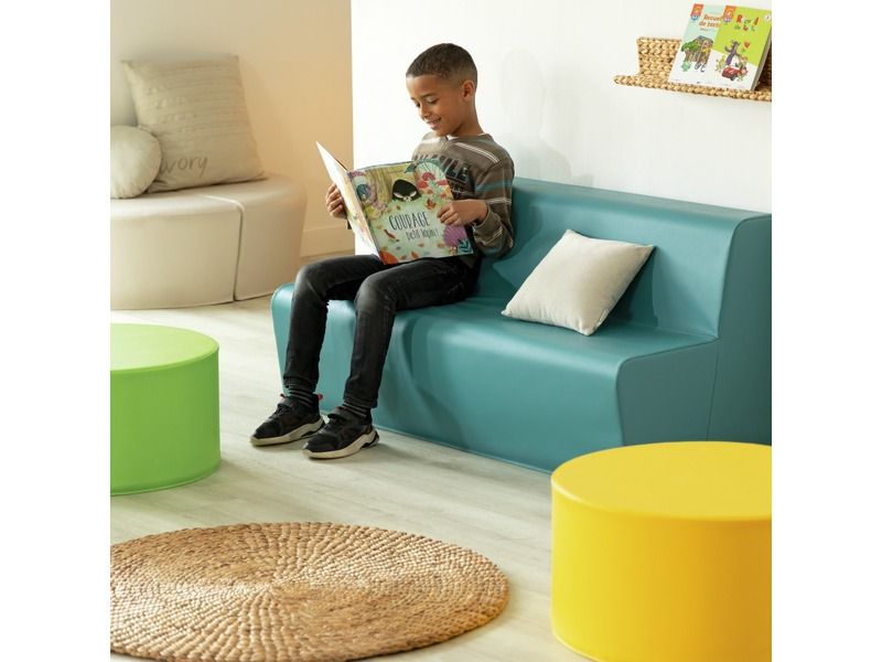POUF ROND Basic - H: 32 cm