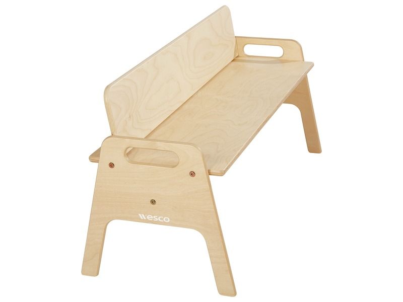 Piloo BENCH WITH BACKREST