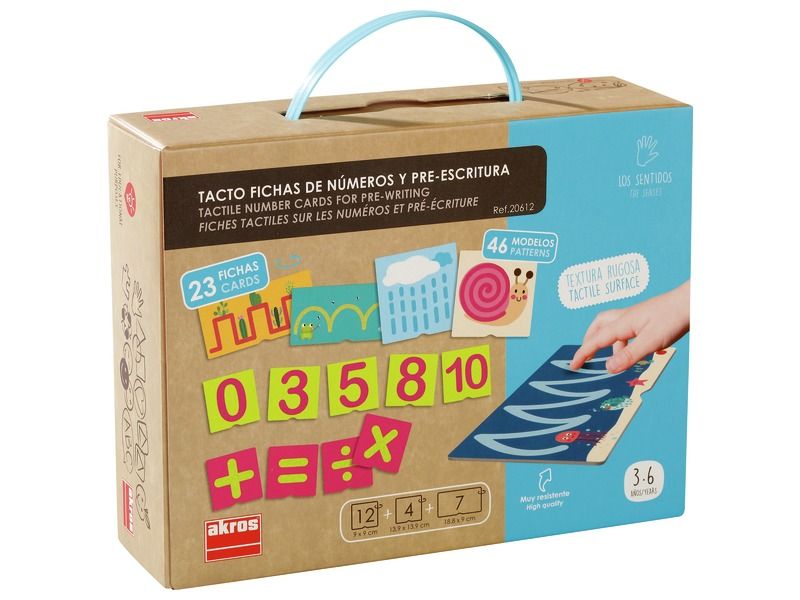 TACTILE PRE-WRITING SHEETS Numbers