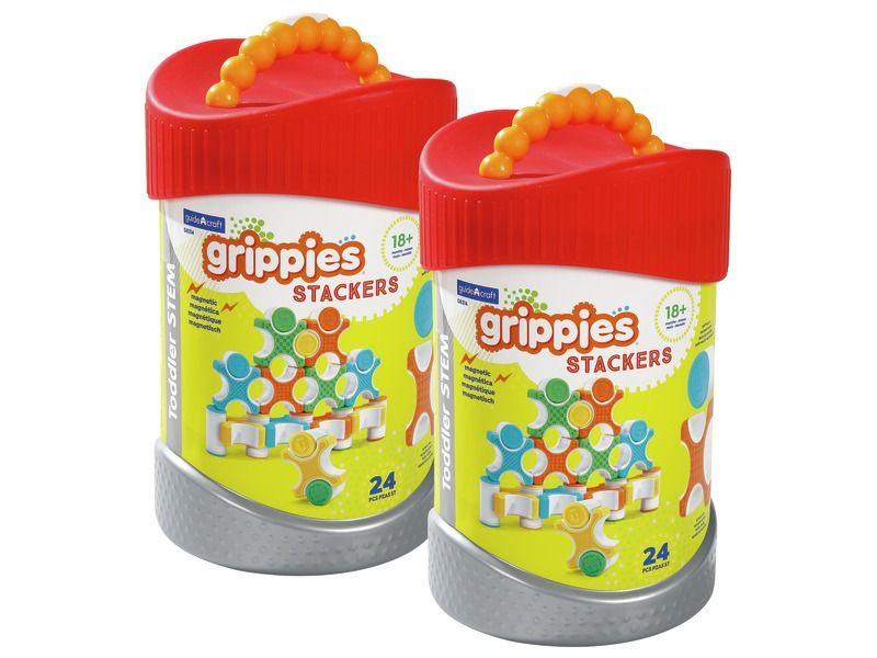 Grippies Stackers MAGNETIC CONSTRUCTION 48 parts.