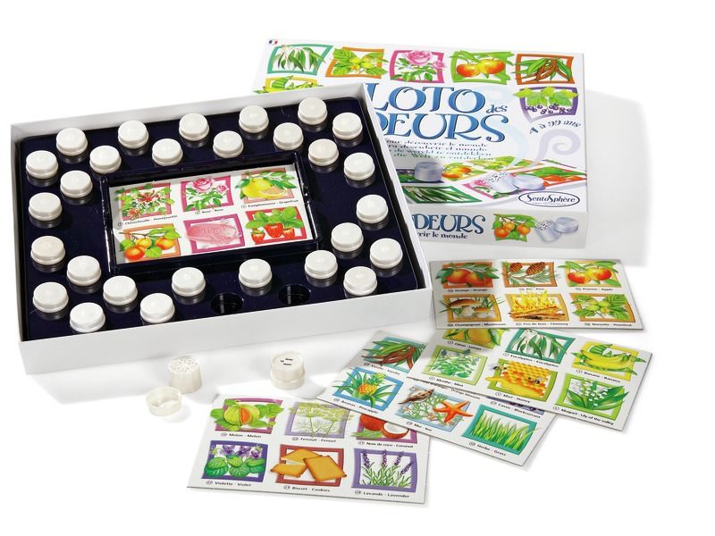 ODOUR MEMORY LOTTO GAME 30 SCENTS