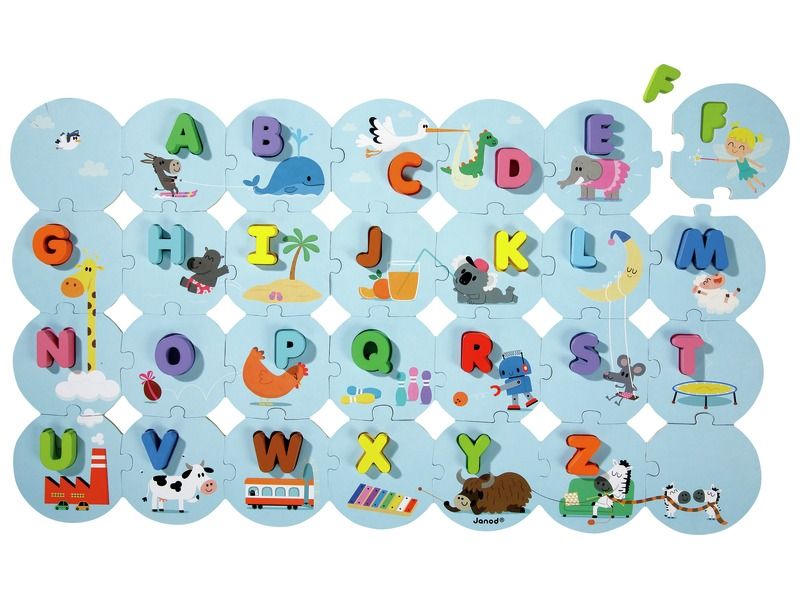 Alphabet and numbers LIFT-OUT PUZZLES MAXI PACK