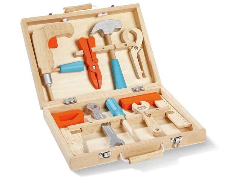WOODEN TOOL CASE