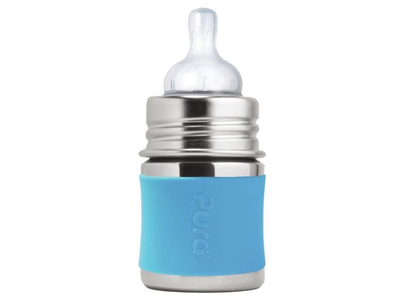 FLÄSCHCHEN AUS EDELSTAHL PURA Saugaufsatz 150 ml
