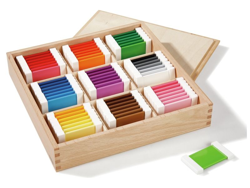 COLOUR TABLETS with shades