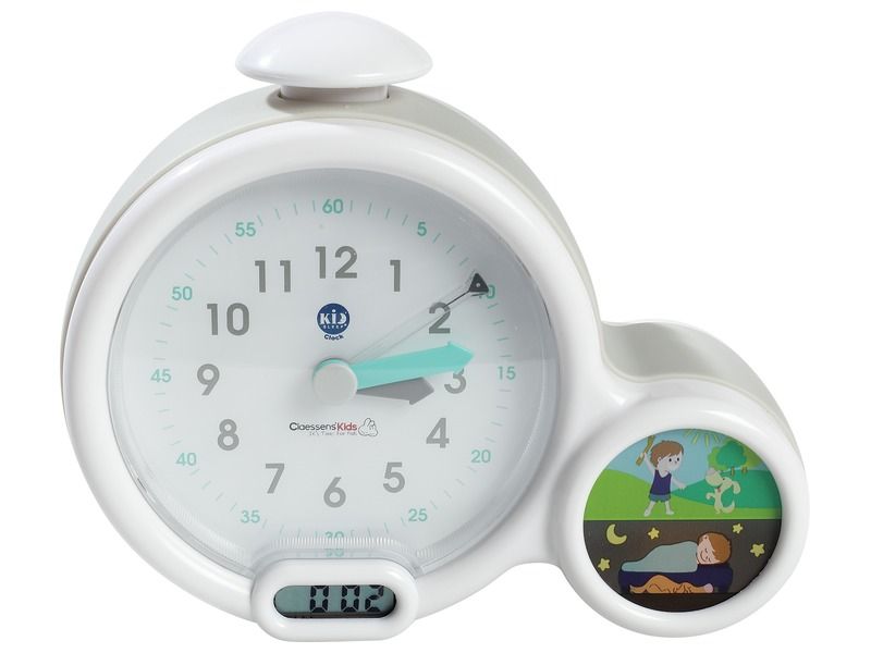 Mon premier réveil Kid'Sleep Clock Gris PABOBO, Vente en ligne de Jouet  d'éveil