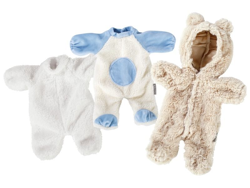 MAXI-SET 3 OUTFITS für Baby Sweety