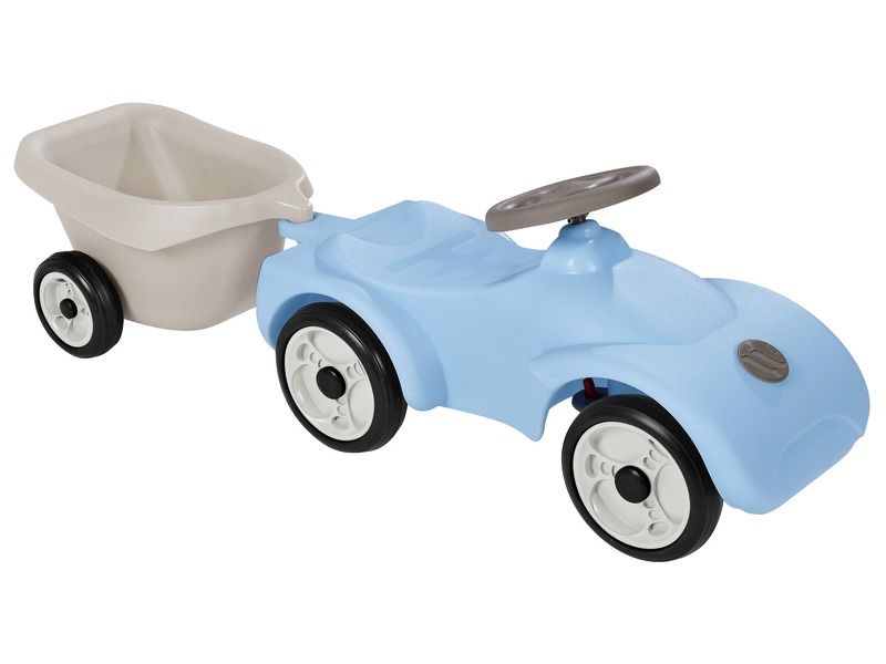 KINDERVOERTUIG Oto-mobiel met 1 zitje + aanhangwagen