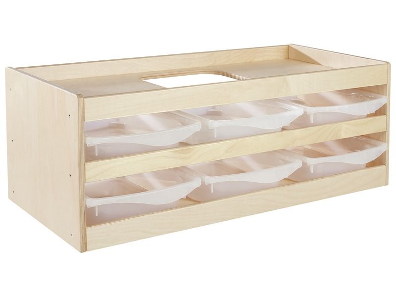 MEUBLE BABI Up Ouvert 6 bacs