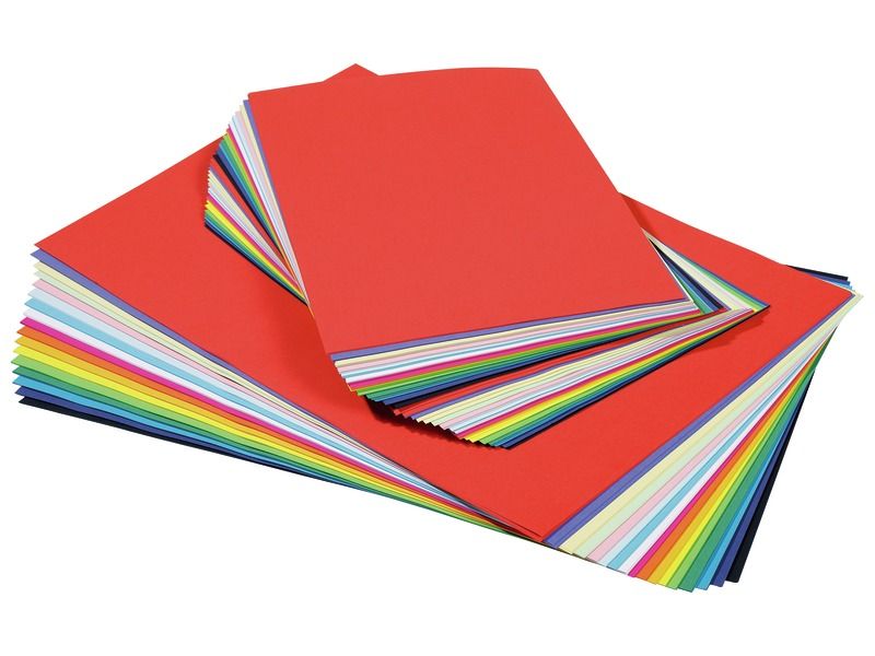 COLOURED PAPER SHEETS 80 g.