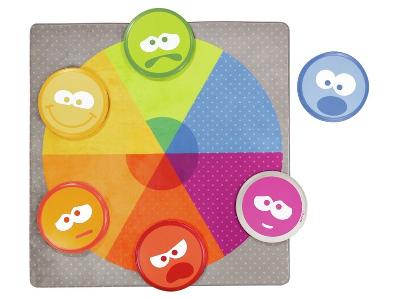 MAXI PACK 6 Primary Mood Discs + Rug