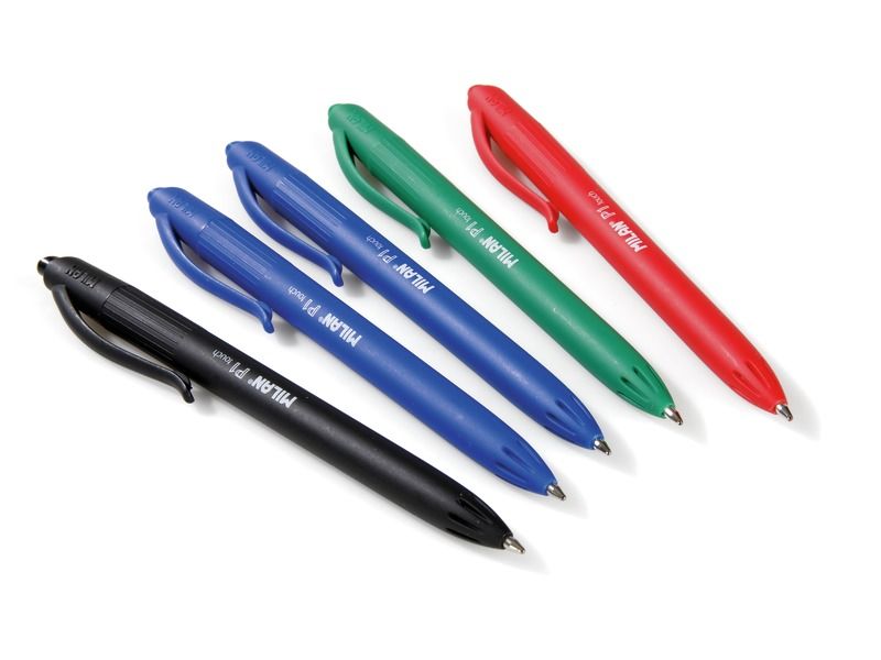 P1 Touch RETRACTABLE BALLPOINT PENS Traditional colours