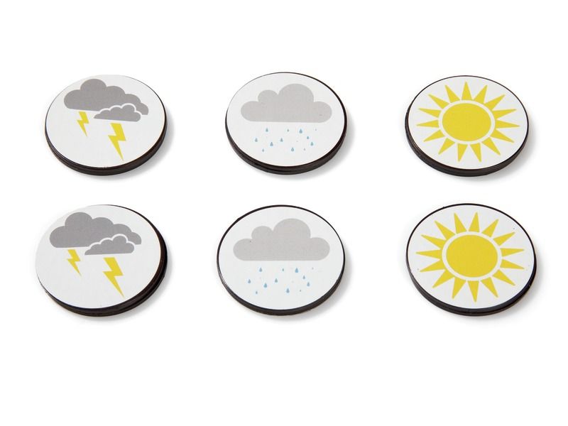 DOUBLE-SIDED MAGNETS Weather