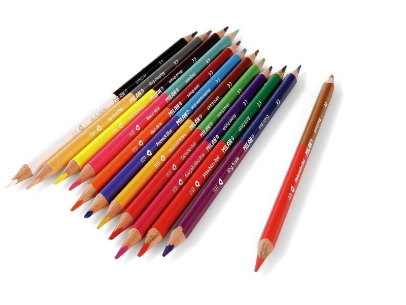 12 Couleurs Crayon de Couleur Enfant Ecole Maison Dessin Peinture