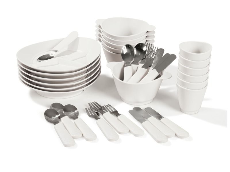 MAXI PACK OF ECO-FRIENDLY TABLEWARE