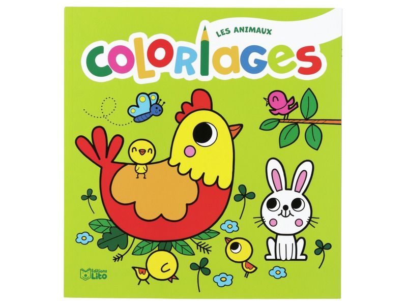 L'IMAGIER DES ANIMAUX À COLORIER