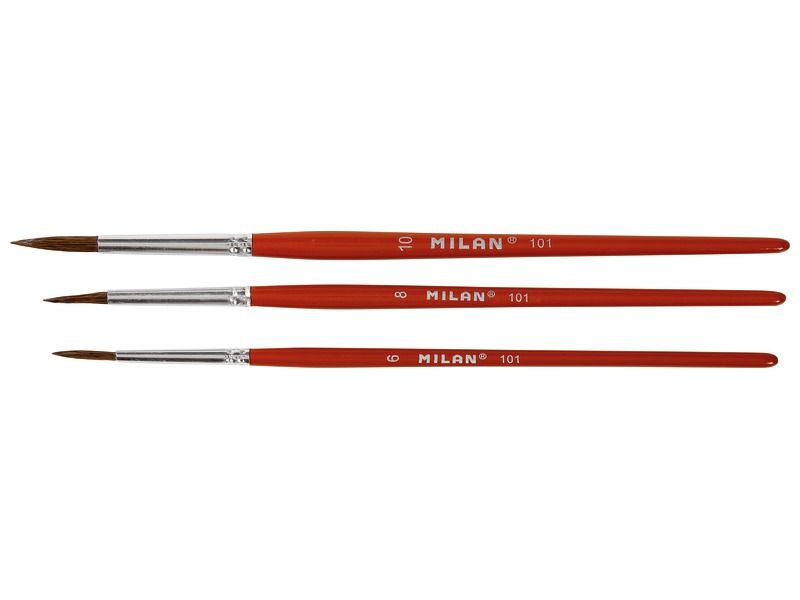 PACK OF 3 PAINTBRUSHES