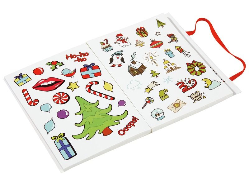 CHRISTMAS STICKERS BOOK