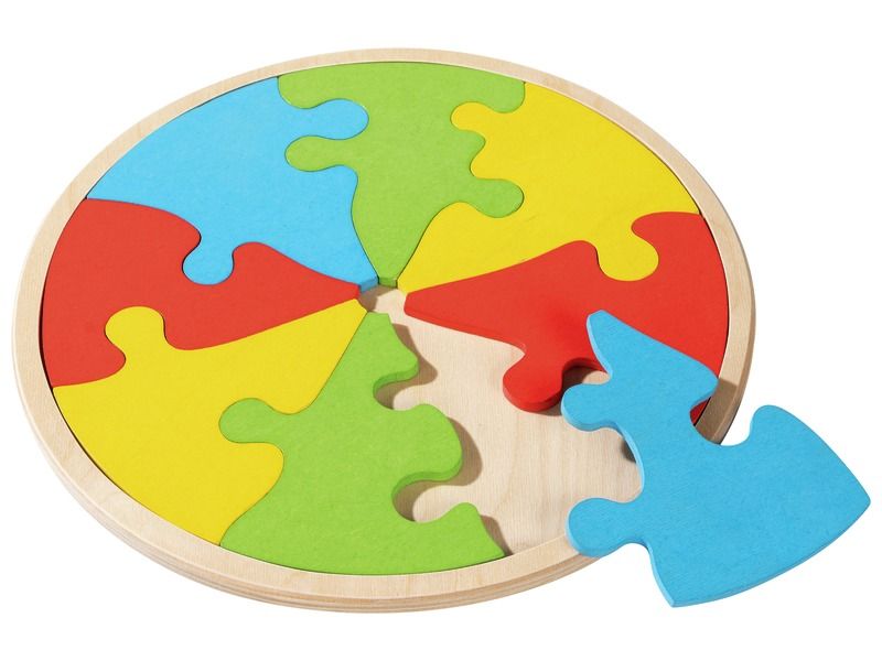 GEOMETRIC PUZZLE Circular puzzle