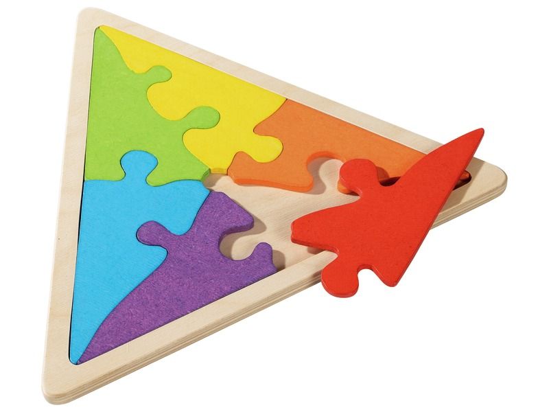 GEOMETRIC PUZZLE Triangular puzzle