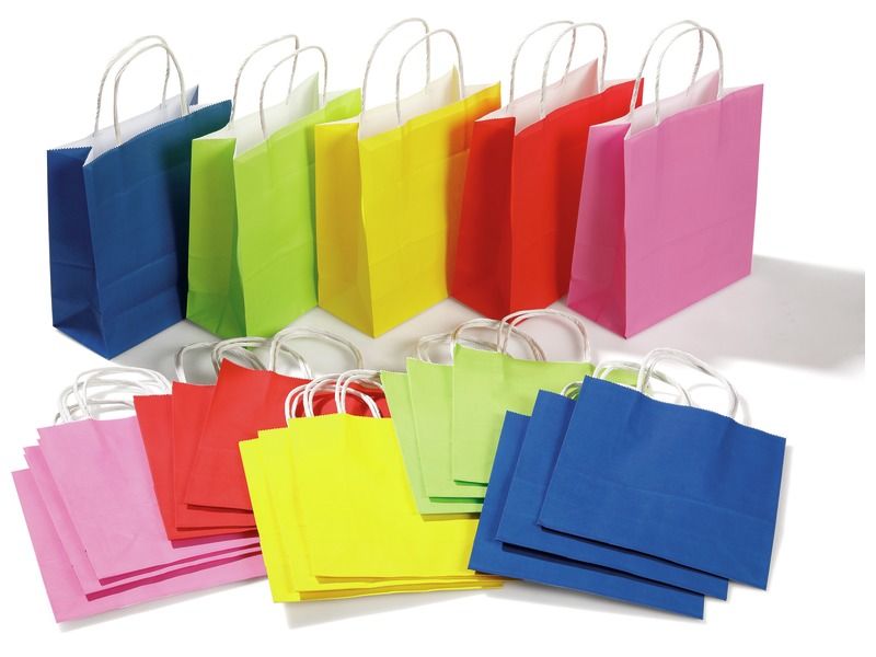 COLOURED BAGS FOR DECORATING 100 g