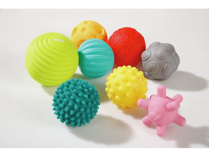 Ensemble de 6 balles sensorielles pour enfants, balles de massage à texture  douce et ensembles de balles de compression des mains pour bébé pour  cultiver les jouets sensoriels tactiles des enfants
