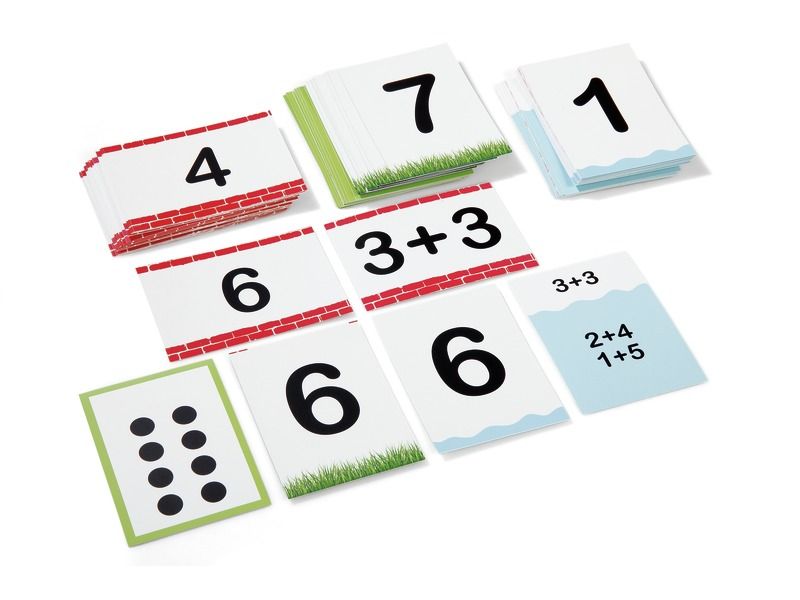 LEARNING CARDS Numbers and breaking them down