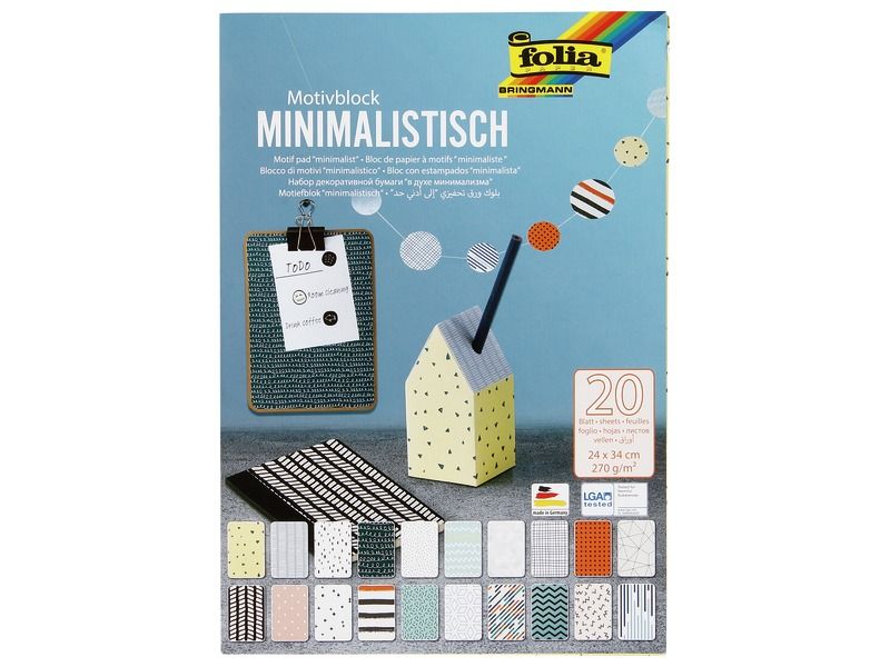 SHEETS OF PATTERNED PAPER Minimalist