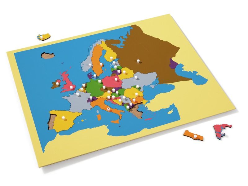PUZZLE EUROPA - Montessori