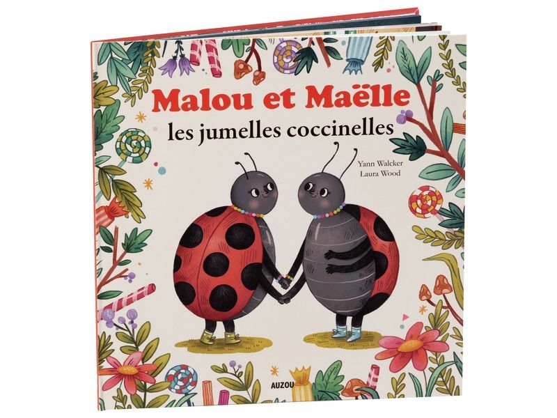MES P'TITS ALBUMS Malou et Maëlle les jumelles coccinelles