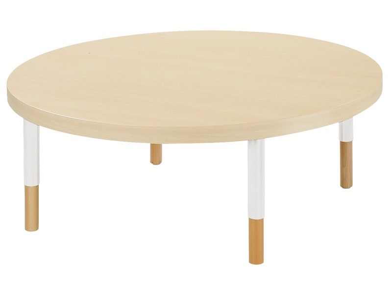 ADJUSTABLE TABLE WITH THICK TABLE TOP