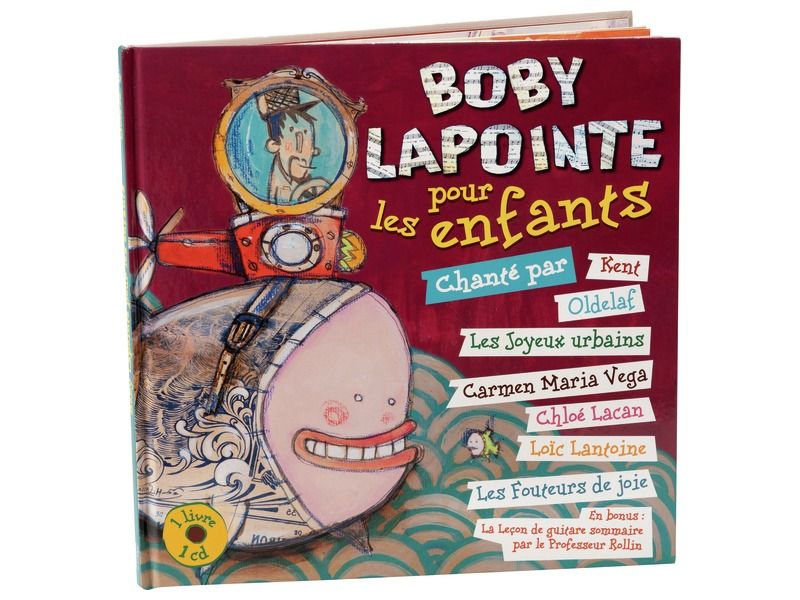 LIVRES CD CHANTEURS D'AUTREFOIS POUR LES ENFANTS Boby Lapointe