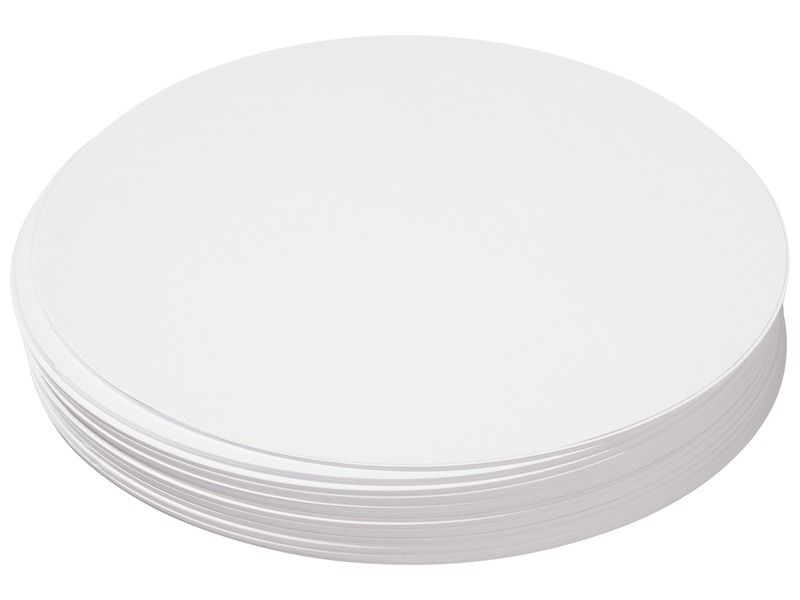 SMOOTH ROUND WHITE PAPER Especially for painting