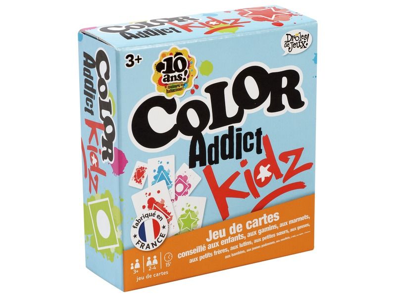 JEU DE CARTES Color addict kidz