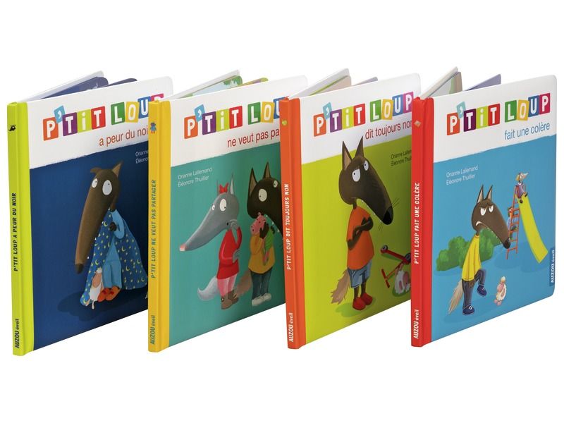 ② Lot livres enfant loup — Livres pour enfants
