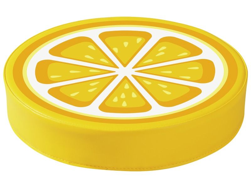 ZITRUS-SITZSCHEIBE 7 cm Zitrone