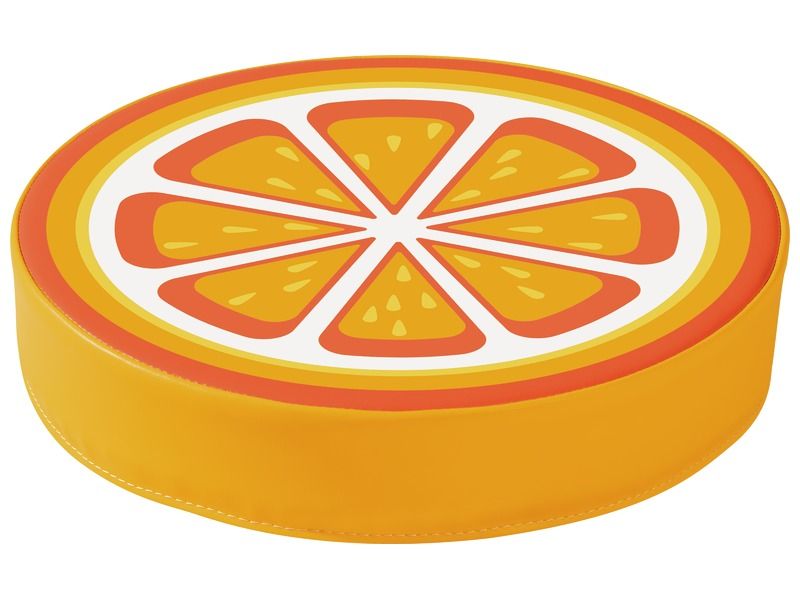 ZITRUS-SITZSCHEIBE 7 cm Orange