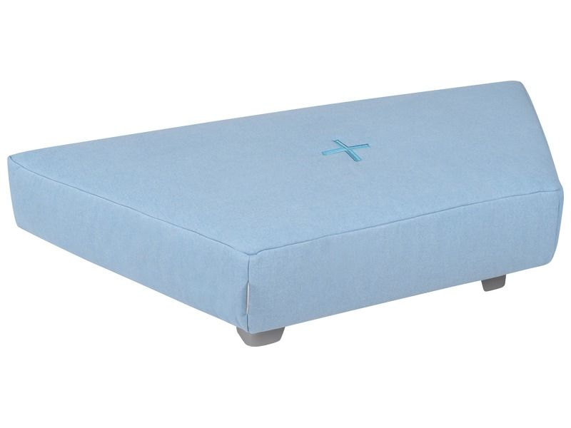 TRAPEZIUMVORMIGE POEF Met metalen poten Cocoon Comfort