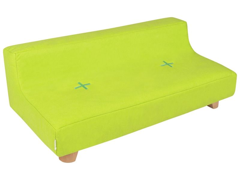 BENCH With Cocoon Comfort wooden legs
