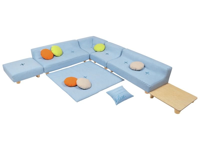 SET ONTSPANNEND HOEKJE Cocoon Comfort Met houten poten