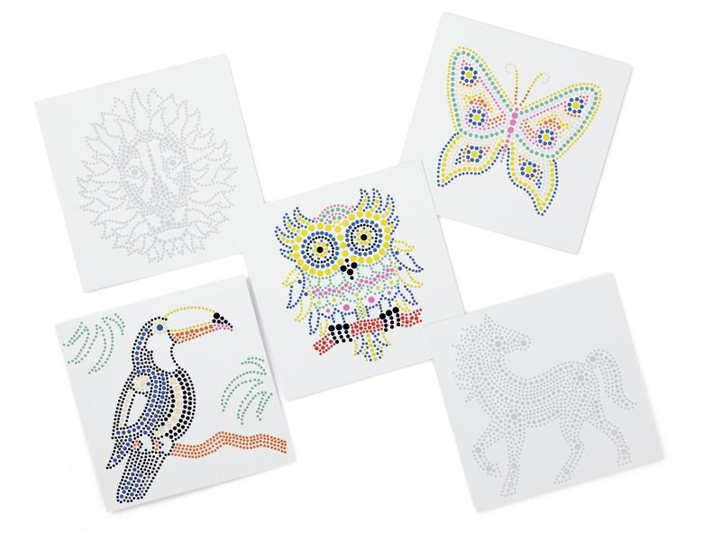 CARDS TO DECORATE Slow Art Animals