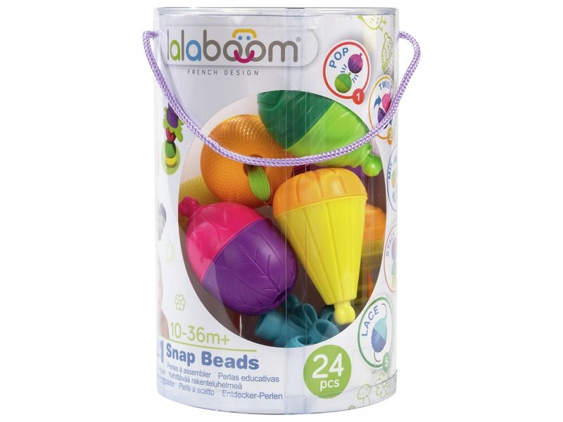 Lalaboom LINK-UP BEADS 24 pieces