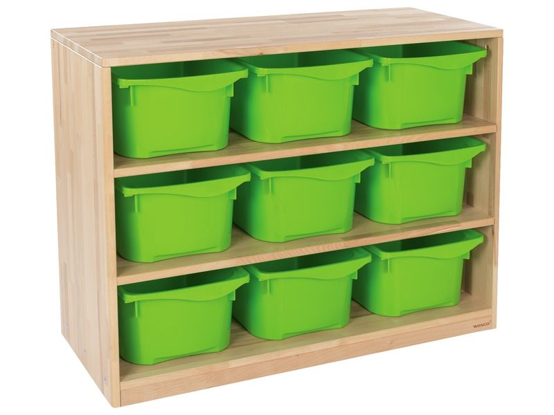 SOLID WOODEN UNIT 9 trays – 2 shelves