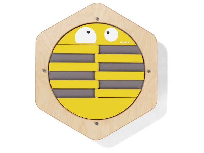 HEXAGON ACTIVITY PANEL Ladybird-Bee