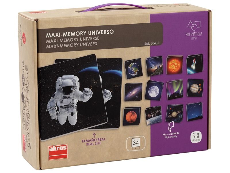 PHOTO MEMORY GAME MAXI PACK The universe