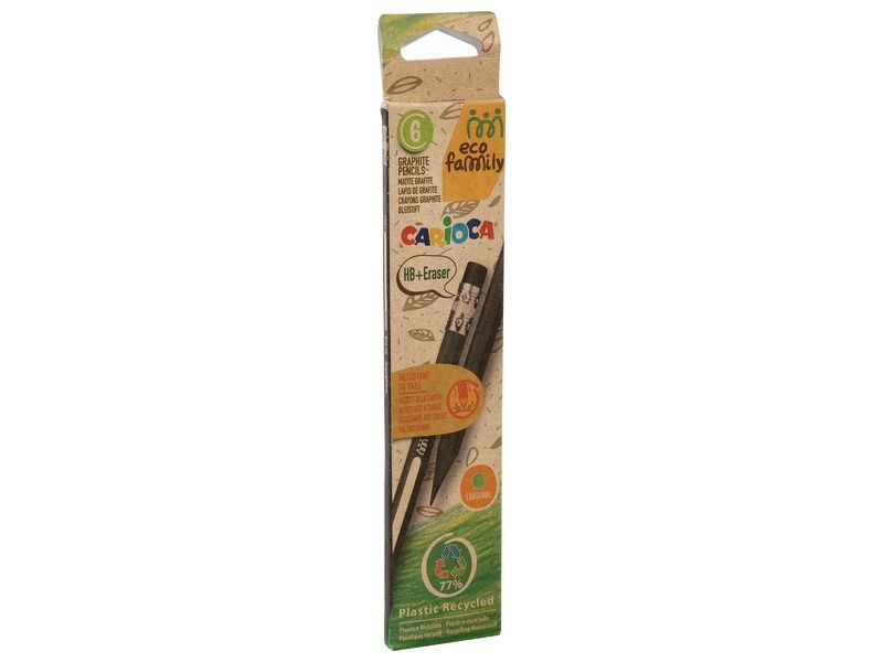 CRAYONS GRAPHITE Éco Embout gomme