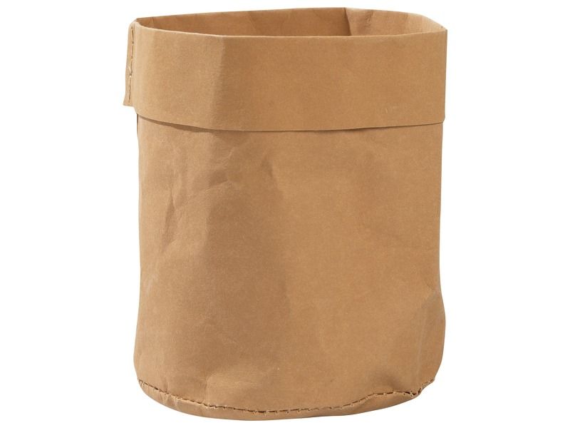 SMALL IMITATION-LEATHER PAPER BAG TO DECORATE